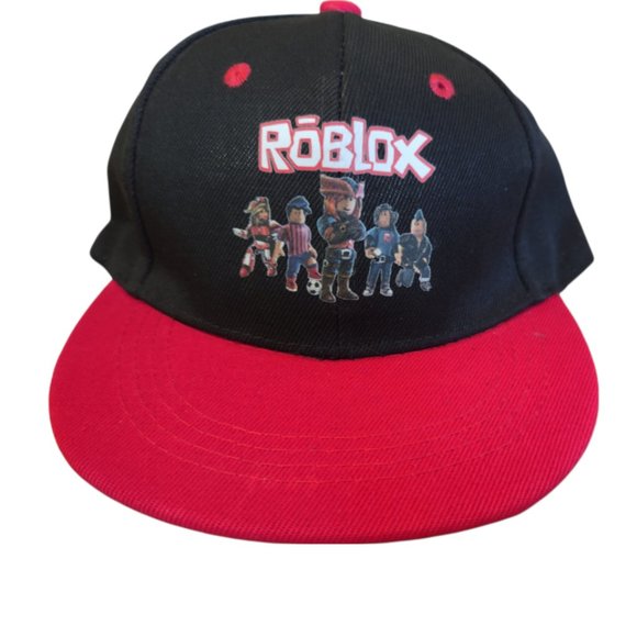 Roblox Hat Boys Character Snapback Snap Closure Flat Brim for Adults/Teens Game - Picture 1 of 4